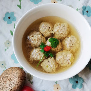 香菇鲜肉丸