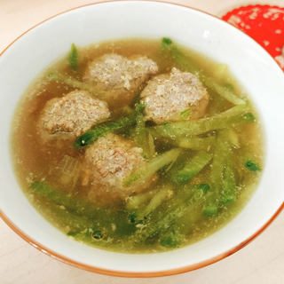 萝卜丝羊肉丸子汤