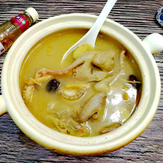 秋季第一大补汤～鸽子鲍鱼汤