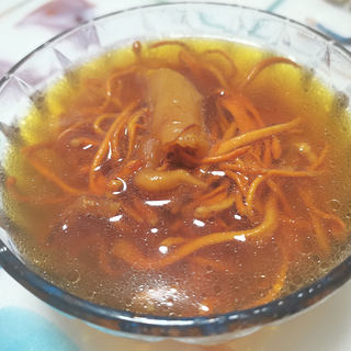 虫草花花胶排骨汤