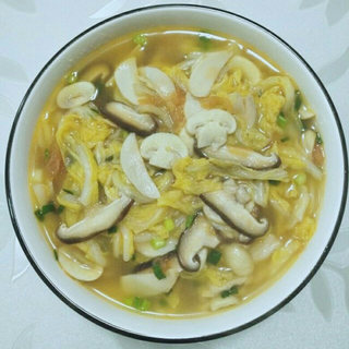 番茄菌菇白菜汤