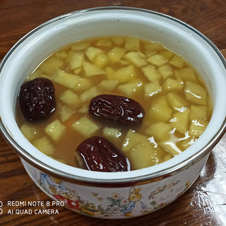苹果红薯红枣糖水