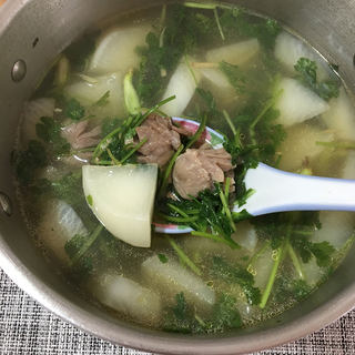 萝卜牛肉丸汤