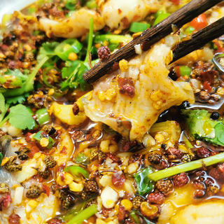 水煮鱼（料包版），麻辣味十足