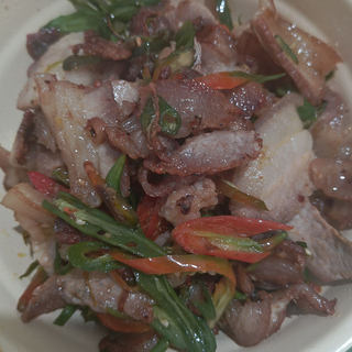 香辣五花肉