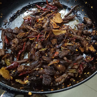 手撕牛肉