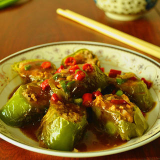 肉酿青椒