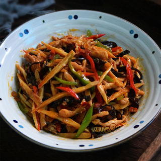鱼香鸡丝