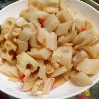 酸辣藕丁