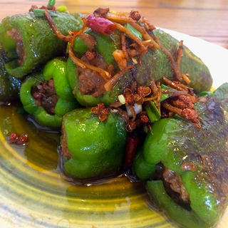 青椒酿肉