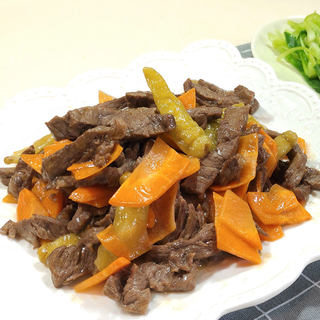 【川菜】泡椒牛柳