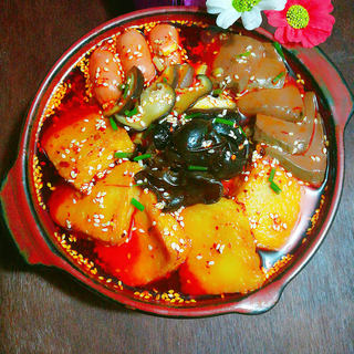 红油冒菜