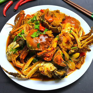 汁浓味鲜的香辣蟹