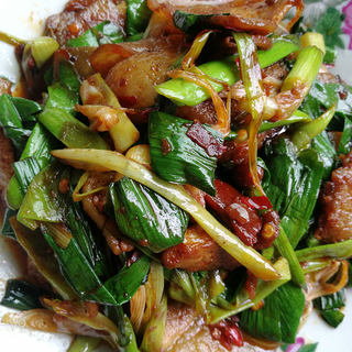 四川     蒜苗回锅肉
