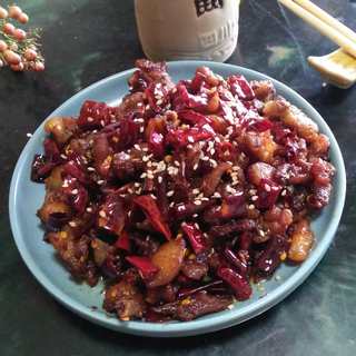 麻辣兔肉