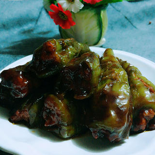 青椒酿肉