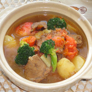 西红柿牛肉汤