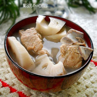 莲藕煨大排