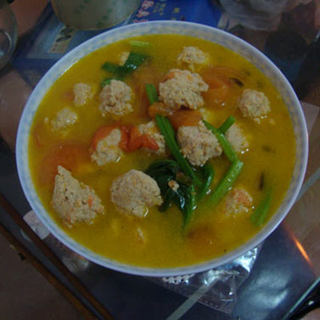 西红柿胡萝卜肉丸汤