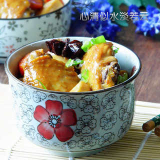 杏鲍菇黄焖鸡翅