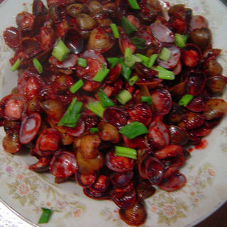 【福州家常菜】红糟炒蚬子