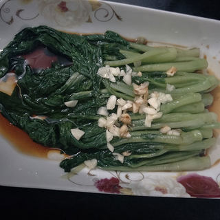 油浇广东菜心