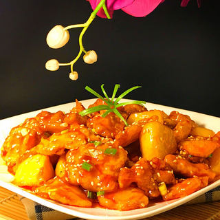 苹果咕噜肉