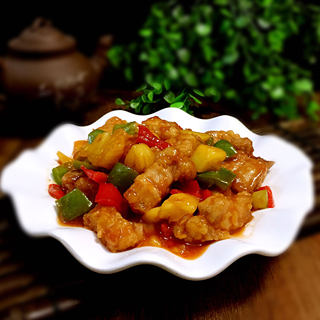 菠萝咕噜肉