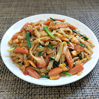 肉末辣酱炒河粉