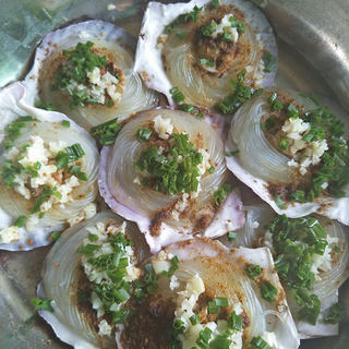 蒜蓉粉丝蒸扇贝