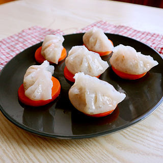 水晶虾饺