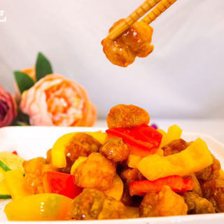 彩椒咕噜肉