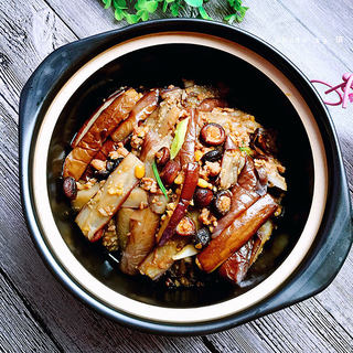 香菇肉碎茄子