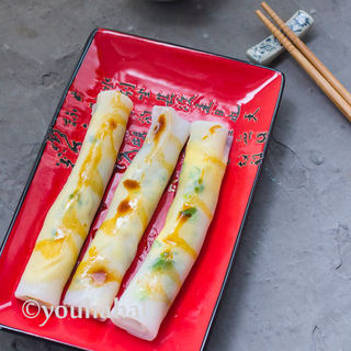 鸡蛋肠粉