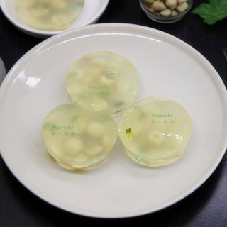 莲子凉粉糕