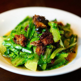 豆豉鲮鱼油麦菜