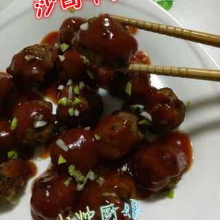 沙司牛肉丸儿~宝宝开胃健脾一道菜