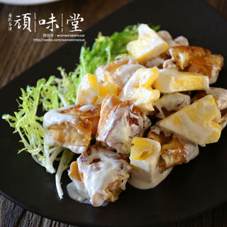 菠萝油条虾