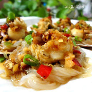 蒜蓉粉丝蒸扇贝