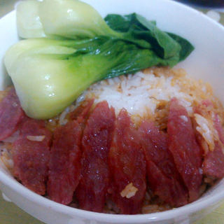 广式腊味煲仔饭（电锅版）