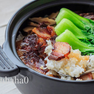 腊肉煲仔饭
