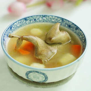 山药老鸽汤