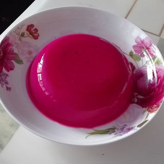 仙人掌果双皮奶