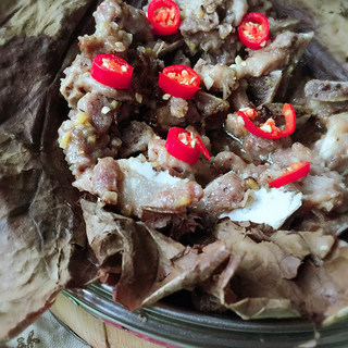 荷香豆豉蒸排骨