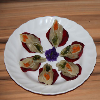鸳鸯蒸饺