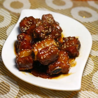 营养丰富强壮身体----酱排骨