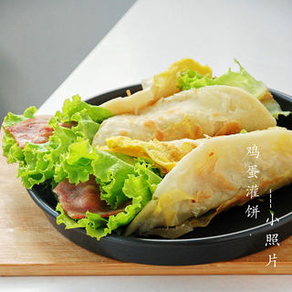鸡蛋灌饼----超多步骤解读健康美味的早餐美食