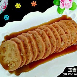 红糖糯米藕