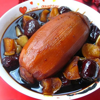 秋季藕正香——果味糯米藕