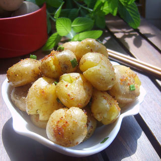香煎椒盐小土豆